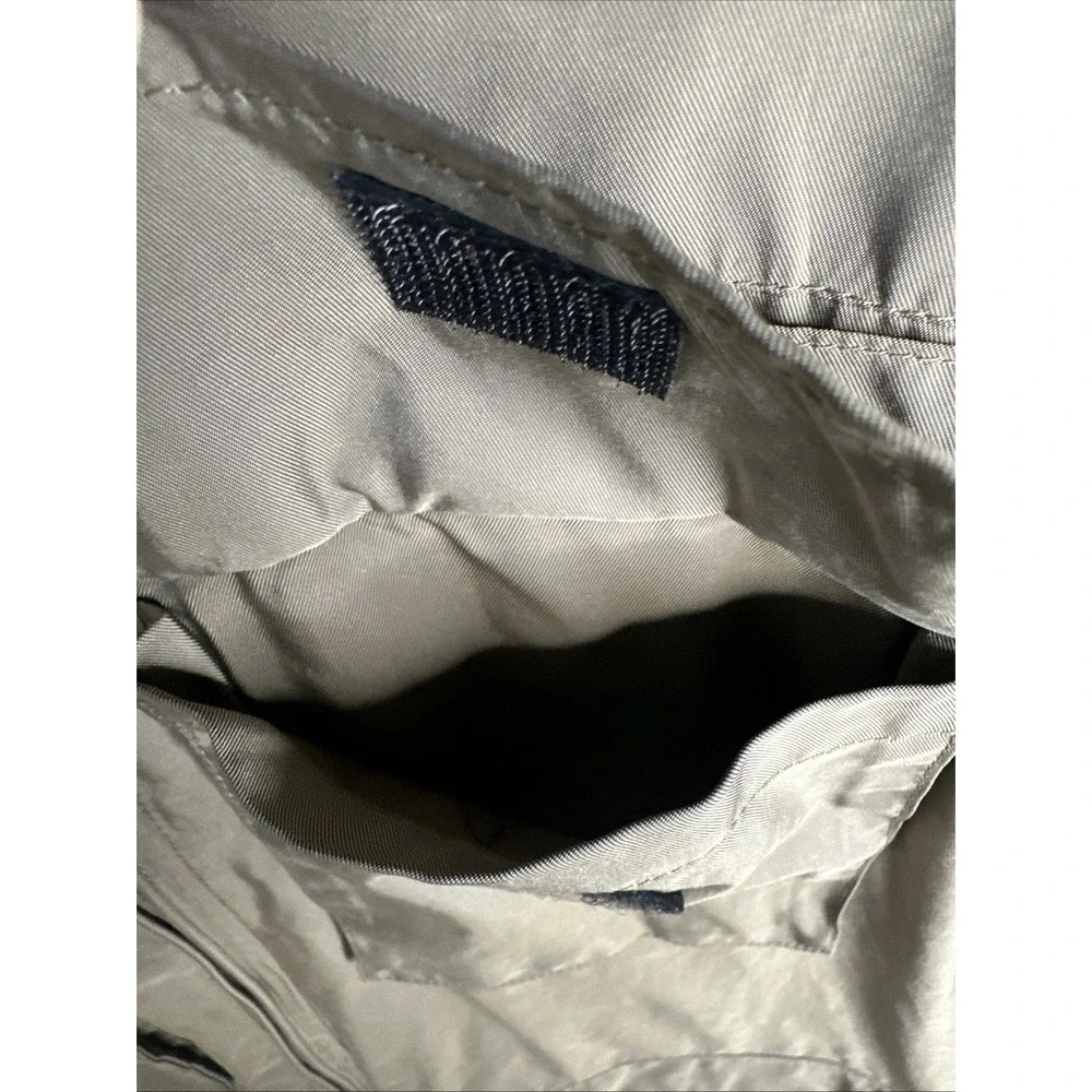 Vintage Banana Republic 2-1 Convertible Hooded Paparazzi Travel Zip Jacket Sz S‎